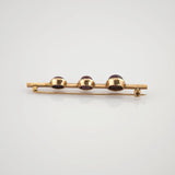 Elegantes Schmuckset aus Gold mit Amethysten