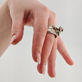 Silberring „Froschkönig“ im markanten Street-Style