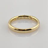Ring aus Gold mit 5 Diamanten