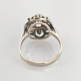 Eleganter Weißgold-Ring mit 1,5 ct Turmalin