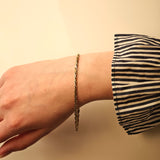 Zopfarmband aus Gold