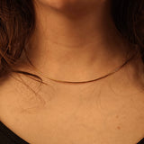 Schlangenkette aus Gold