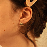 Klassische Silber-Ohrringe im zeitlosen Design