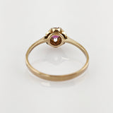 Klassischer Goldring mit Topas