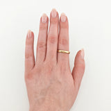 Trauring aus Gold datiert 1920