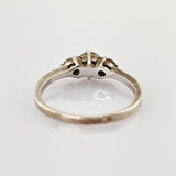 Silber Ring mit funkelnden Zirkonia