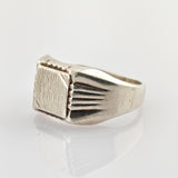 Klassicher Siegelring aus Silber