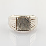 Klassicher Siegelring aus Silber