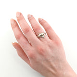 Silber Ring mit Delfin