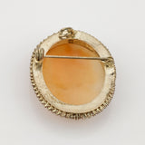 Antike Muschelgemme als Brosche & Anhänger