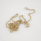 Feine Ankerkette aus Silber mit Federringverschluss