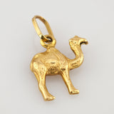 Kamel-Anhänger aus Gold