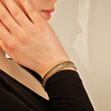 Art Déco-Armband aus Silber