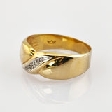 Klassischer Diamantring aus Gold – zeitlose Eleganz