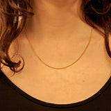 Vergoldete Silber-Schlangenkette