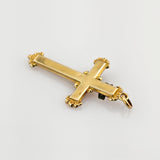 Goldener Kruzifix Anhänger