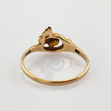 Ring aus Gold mit blauem Spinell