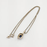 Lapislazuli-Anhänger mit Venezianischer Kette Silber, um 1960