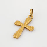 Kreuz Anhänger aus Gold