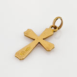 Kreuz Anhänger aus Gold