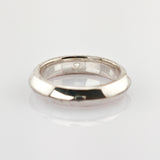 Silber Bandring mit Akzentstein