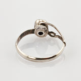 Ring mit Amethyst-Cabochon