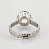 Silber Ring mit großem Bergkristall