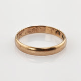 Trauring aus Gold datiert 1920