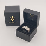 JOOP! Silber Ring mit Rillenstruktur, modernes Design um 2000