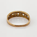 Antiker Goldring mit Topasbesatz