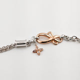 JOOP! Silber Armband mit Schleifenmotiv, teilvergoldet