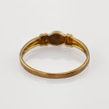 Feiner Goldring mit Diamant