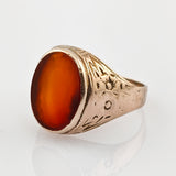 Goldring mit Karneoltafel