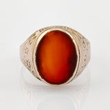 Goldring mit Karneoltafel