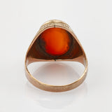 Goldring mit Karneoltafel