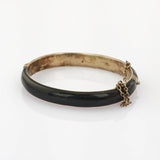 Biedermeier-Armband mit Emaille und Blütenornamenten