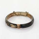 Biedermeier-Armband mit Emaille und Blütenornamenten