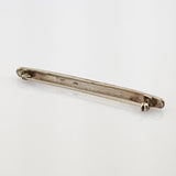 Antike Silberbrosche