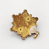 Antiker böhmischer Granat-Anhänger in Sternform