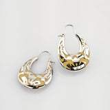 JOOP! Silberkette mit Tropfenanhänger und Ohrringen, modern