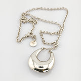 JOOP! Silberkette mit Tropfenanhänger und Ohrringen, modern