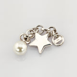 ESPRIT Silber Anhänger mit Stern und Perle