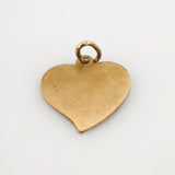 Gold Anhänger Herz mit Sternzeichen Waage