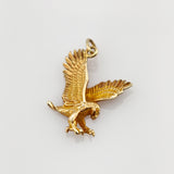 Anhänger Gold Adler Greifvogel, USA um 1970
