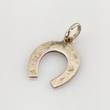 Silber Anhänger Hufeisen Glückssymbol