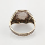 Silber Siegelring mit Ornamentik