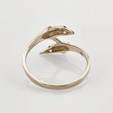 Silber Ring mit Delfinen