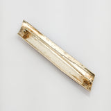 Silber Brosche Hammerschlag um 1960