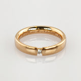 Gold Ring mit Diamant Akzent