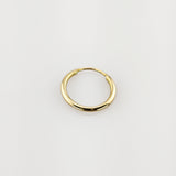 Gold Creole schlicht um 2000